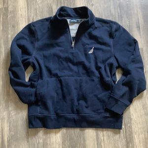 Men’s nautical quarter zip pullover